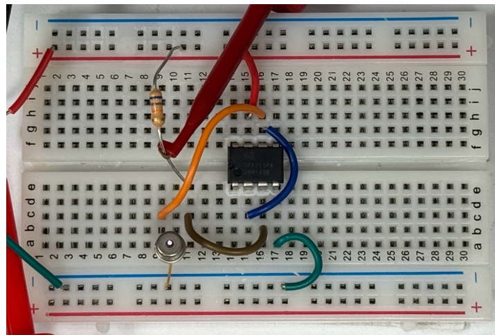 nguyên mẫu op-amp laser